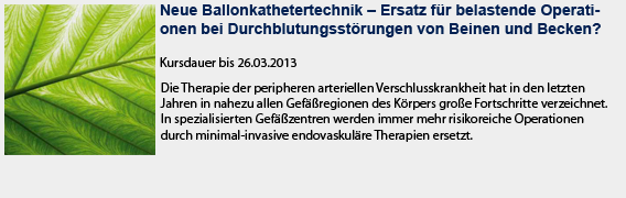 Chirurgie - Gefäßchirurgie