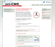 Screenshot www.pro-CME.de