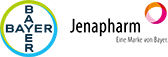 Header von Bayer Vital GmbH mit der Marke Jenapharm 
