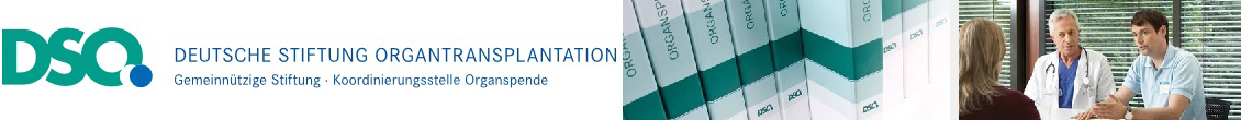 Header von Deutsche Stiftung Organtransplantation (DSO)