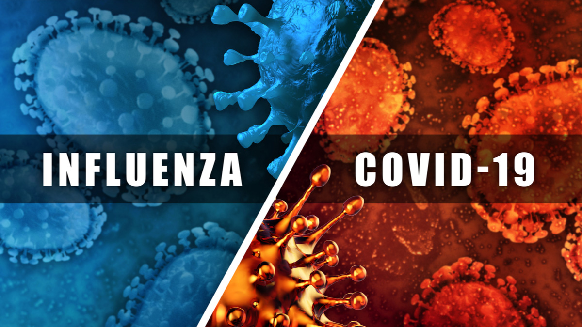 Logo der CME Fortbildung "Corona-Update und Influenza – Was war – was kann kommen"