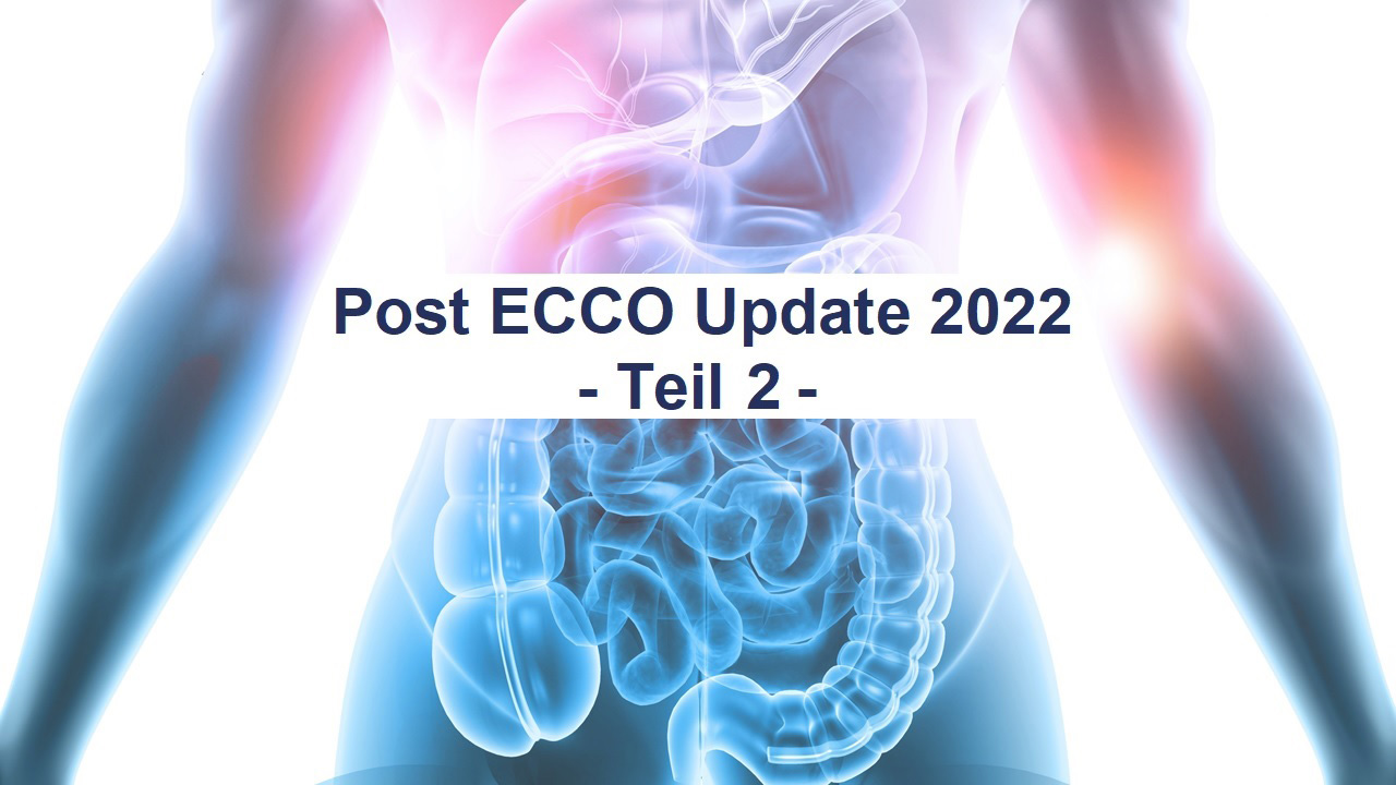 Logo der CME Fortbildung "Post ECCO Update 2022 - Seltene gastroenterologische Erkrankungen"