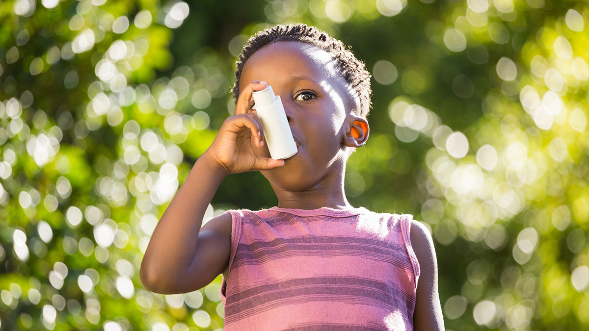 Logo der CME Fortbildung "Schweres Asthma bei Kindern und Jugendlichen"