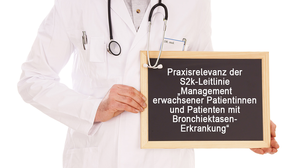 Logo der CME Fortbildung "Bronchiektasen - Praxisrelevanz der S2k-LL anhand von 3 Patientenfällen"