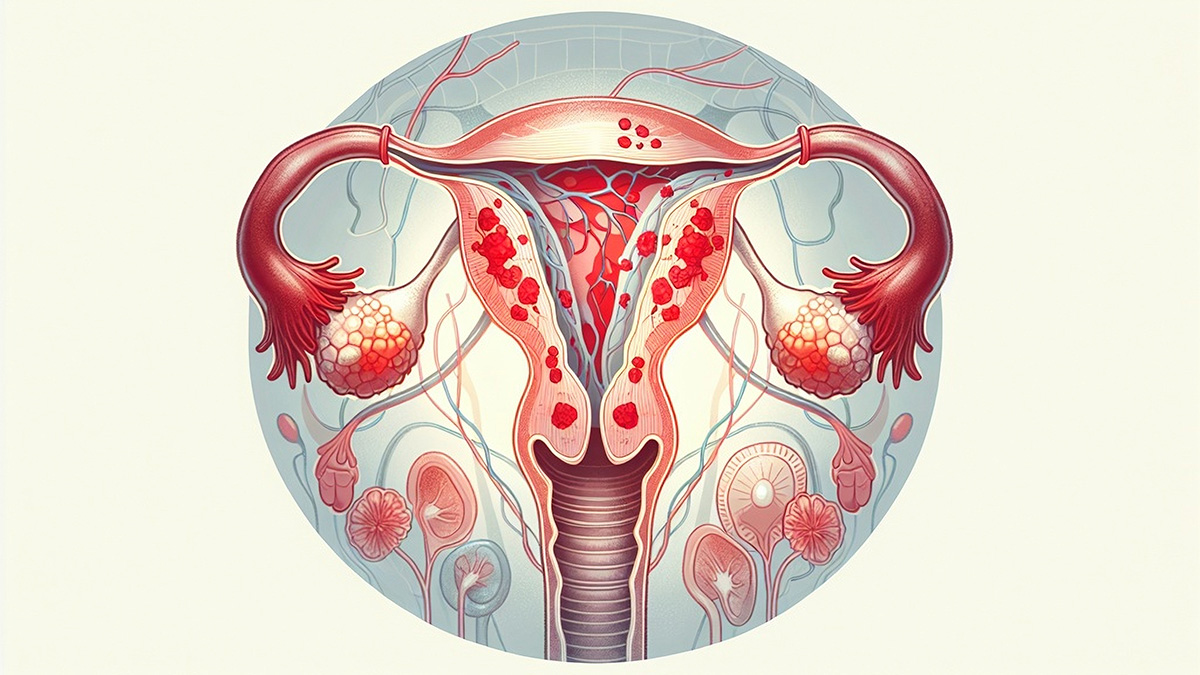 Teaserbild zum CME: Endometriose behandeln: Symptomatik, Diagnostik und medikamentöse Therapie