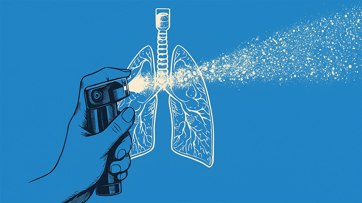 Logo der CME Fortbildung "Inhalationstherapie"