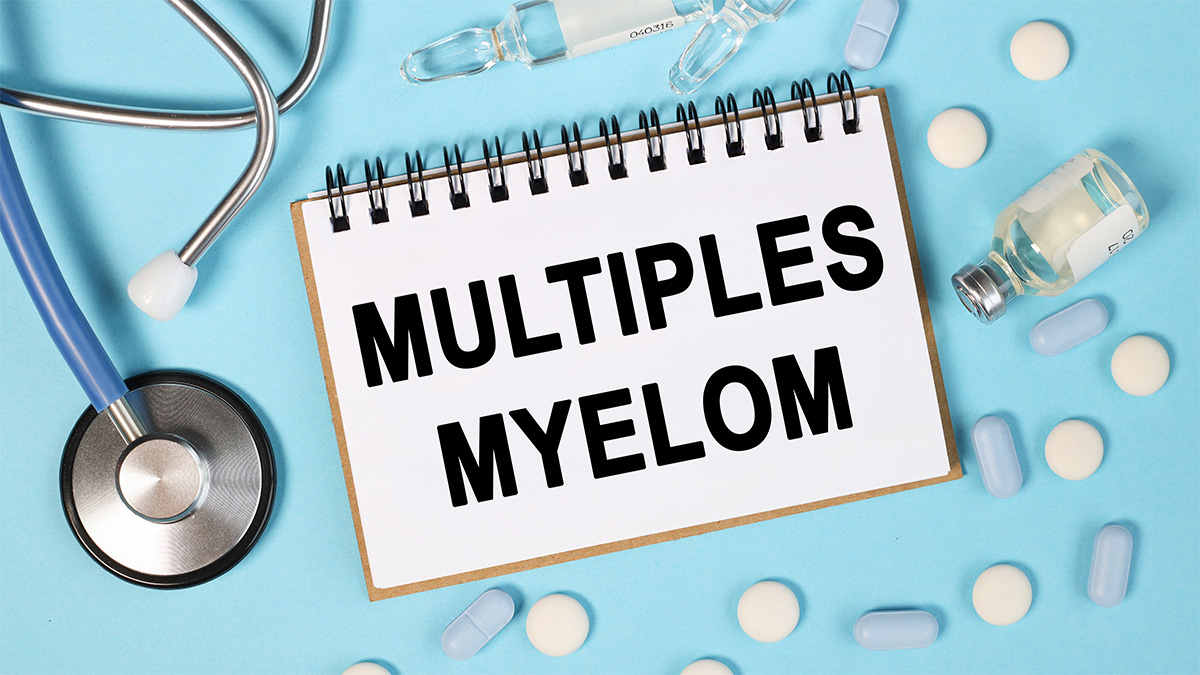 Logo der CME Fortbildung "Multiples Myelom - Eine kurative Therapieintention in jeder Phase der Myelomtherapie?"
