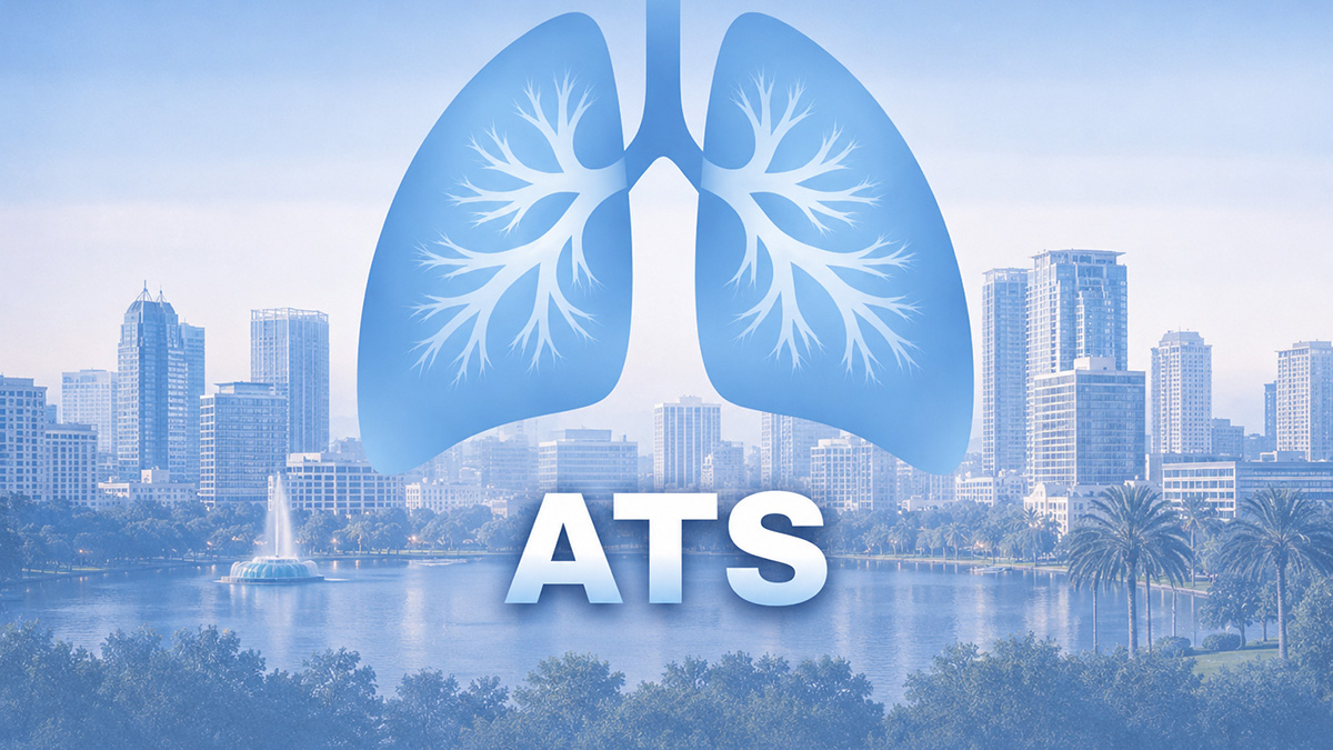 Logo der CME Fortbildung "Highlights vom ATS-Kongress 2026 - Fokus auf Asthma &  COPD, ILD/IPF und Infektionen"