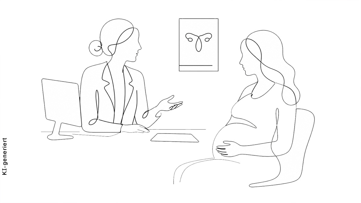 Teaserbild zum CME: FASD vorbeugen: Prävention, Gesprächsführung und Begleitung in der gynäkologischen Praxis