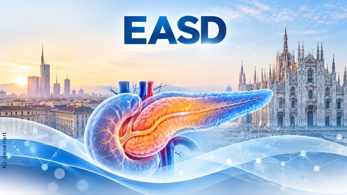 Teaserbild zum CME: Highlights vom EASD-Kongress 2026 – Fokus auf Diabetes, Adipositas und Lebergesundheit